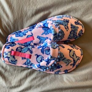 Lilly Pulitzer Dog Slippers Never Worn